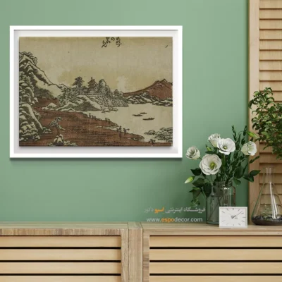 تابلو هدیه تولد - پاکسازی هوا – تابلو نقاشی هوکوسای - اسپو دکور