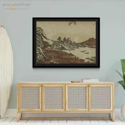 تابلو هدیه تولد - پاکسازی هوا – تابلو نقاشی هوکوسای - اسپو دکور