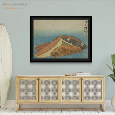 تابلو دکوری شیک برای هدیه - محصولات شانه سوچییاما – تابلو نقاشی هوکوسای - اسپو دکور