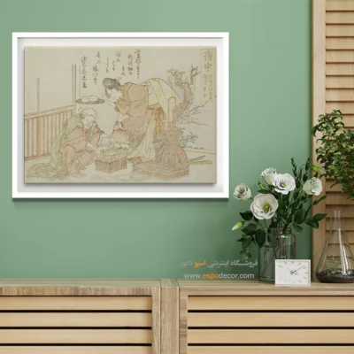 تابلو بدون قاب - فوچو – تابلو نقاشی هوکوسای - اسپو دکور