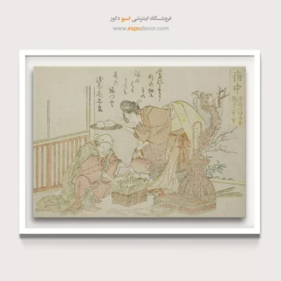 تابلو بدون قاب - فوچو – تابلو نقاشی هوکوسای - اسپو دکور