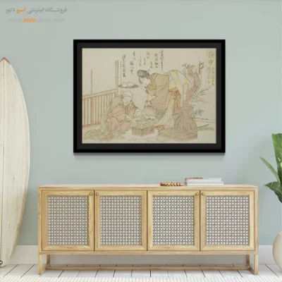 تابلو بدون قاب - فوچو – تابلو نقاشی هوکوسای - اسپو دکور