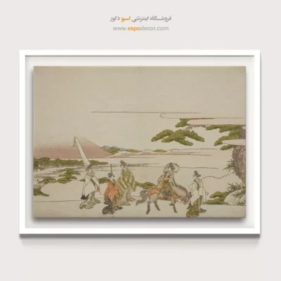 خرید مستقیم تابلو بوم - تقلید از سفر شرقی – تابلو نقاشی هوکوسای - اسپو دکور