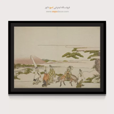 خرید مستقیم تابلو بوم - تقلید از سفر شرقی – تابلو نقاشی هوکوسای - اسپو دکور