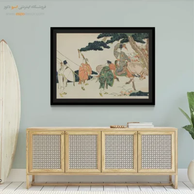 تابلوهای جدید و خاص - سفر شرقی آریورا – تابلو نقاشی هوکوسای - اسپو دکور