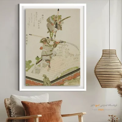 خرید تابلو منظره - جشنواره مبارزه – تابلو نقاشی هوکوسای - اسپو دکور