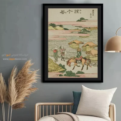 خرید تابلو پرتره - هودوگایا – تابلو نقاشی هوکوسای - اسپو دکور