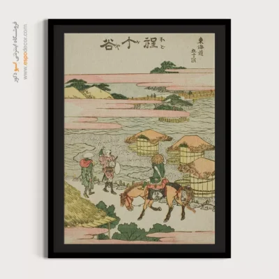 خرید تابلو پرتره - هودوگایا – تابلو نقاشی هوکوسای - اسپو دکور