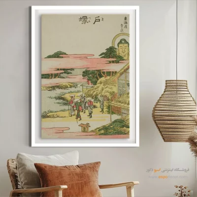 خرید تابلو هنری مفهومی - توتسوکا – تابلو نقاشی هوکوسای - اسپو دکور