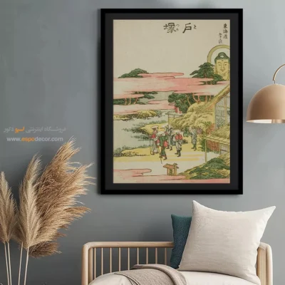 خرید تابلو هنری مفهومی - توتسوکا – تابلو نقاشی هوکوسای - اسپو دکور