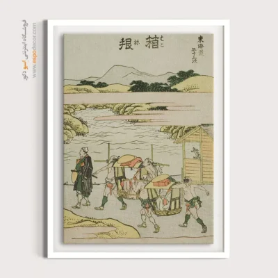 خرید تابلو نقاشی حیوانات - هاکون – تابلو نقاشی هوکوسای - اسپو دکور