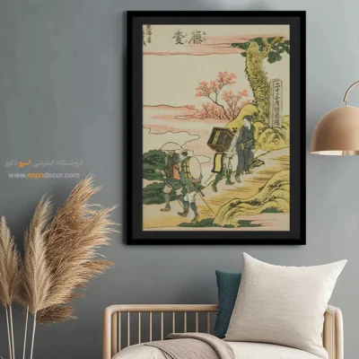 تابلو رنگی شاد - فوجیدا – تابلو نقاشی هوکوسای - اسپو دکور