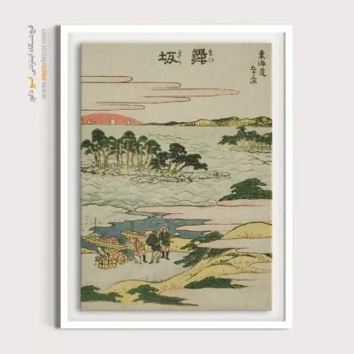 تابلو با رنگ‌های هماهنگ - مایساکا – تابلو نقاشی هوکوسای - اسپو دکور