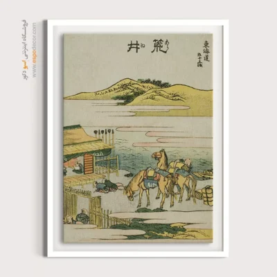 تابلو مناسب برای یوگا و مدیتیشن - آرای – تابلو نقاشی هوکوسای - اسپو دکور