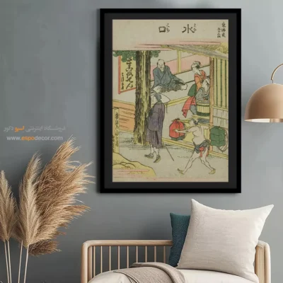 تابلوهای خاص و منحصر‌به‌فرد - میناکوچی – تابلو نقاشی هوکوسای - اسپو دکور