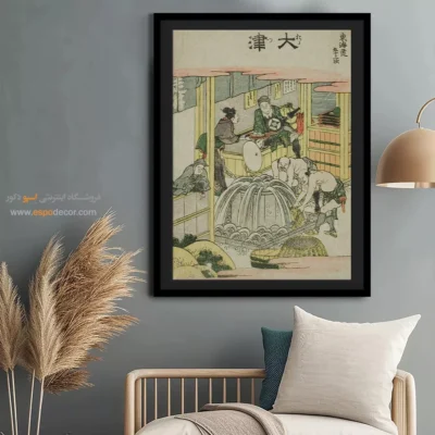 تابلوهای مفهومی - اوتسو – تابلو نقاشی هوکوسای - اسپو دکور