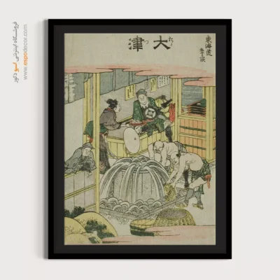 تابلوهای مفهومی - اوتسو – تابلو نقاشی هوکوسای - اسپو دکور