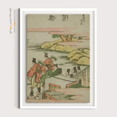نقاشی‌های خاص و کمیاب - کیوتو – تابلو نقاشی هوکوسای - اسپو دکور