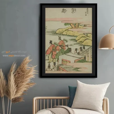 نقاشی‌های خاص و کمیاب - کیوتو – تابلو نقاشی هوکوسای - اسپو دکور