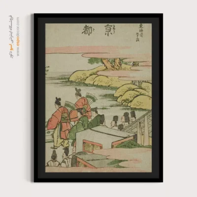 نقاشی‌های خاص و کمیاب - کیوتو – تابلو نقاشی هوکوسای - اسپو دکور