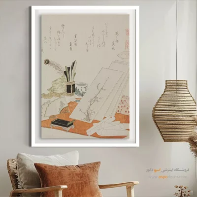 تابلو نقاشی چهره - استودیو – تابلو نقاشی هوکوسای - اسپو دکور