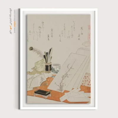 تابلو نقاشی چهره - استودیو – تابلو نقاشی هوکوسای - اسپو دکور