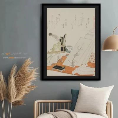 تابلو نقاشی چهره - استودیو – تابلو نقاشی هوکوسای - اسپو دکور