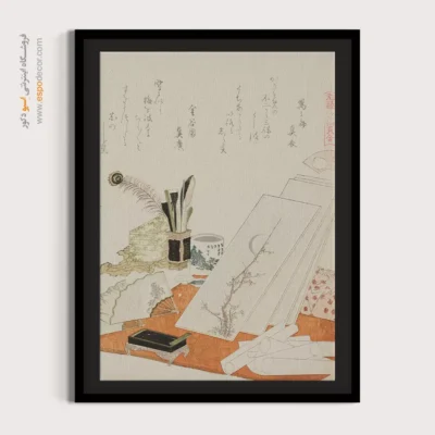 تابلو نقاشی چهره - استودیو – تابلو نقاشی هوکوسای - اسپو دکور