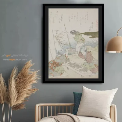 تابلو برای سوپرایز - بازیافت کاغذ – تابلو نقاشی هوکوسای - اسپو دکور