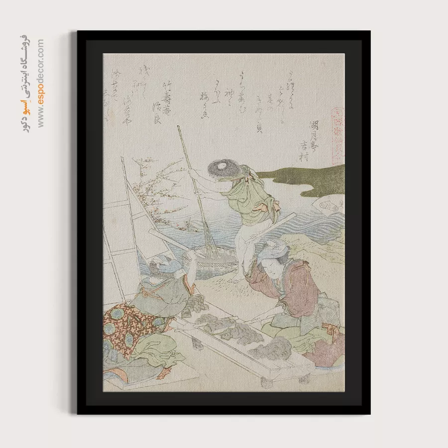 تابلو برای سوپرایز - بازیافت کاغذ – تابلو نقاشی هوکوسای - اسپو دکور