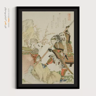 خرید تابلو برای فارغ‌التحصیلی - سیما گوانگ و شیباتا کاتسوئی – تابلو نقاشی هوکوسای - اسپو دکور