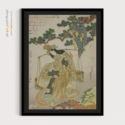 تابلو برای نوروز - برین میدن – تابلو نقاشی هوکوسای - اسپو دکور