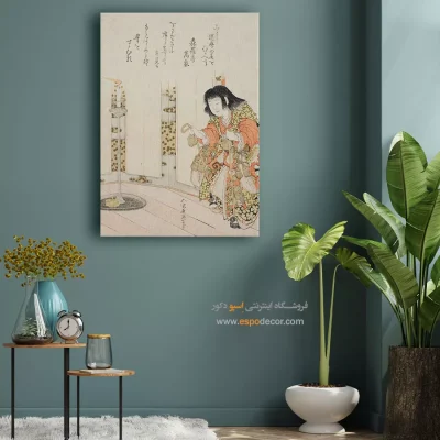 صدف اسب – تابلو نقاشی هوکوسای - تابلو بوم برای روز دانشجو - اسپو دکور