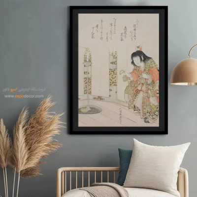 تابلو بوم برای روز دانشجو - صدف اسب – تابلو نقاشی هوکوسای - اسپو دکور