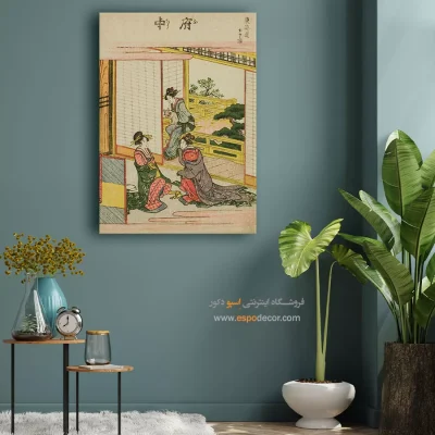 تابلو بوم نقاشی آبستره - فوچو – تابلو نقاشی هوکوسای - اسپو دکور