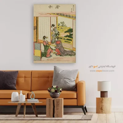 تابلو بوم نقاشی آبستره - فوچو – تابلو نقاشی هوکوسای - اسپو دکور