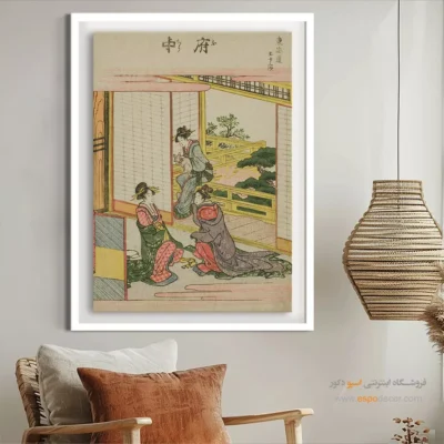 تابلو بوم نقاشی آبستره - فوچو – تابلو نقاشی هوکوسای - اسپو دکور