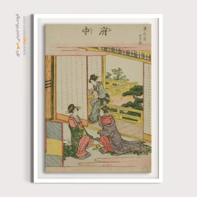 تابلو بوم نقاشی آبستره - فوچو – تابلو نقاشی هوکوسای - اسپو دکور