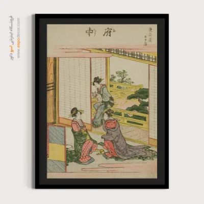 تابلو بوم نقاشی آبستره - فوچو – تابلو نقاشی هوکوسای - اسپو دکور