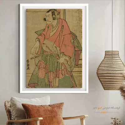 تابلو بوم انتزاعی - ایچیکاوا دانجورو – تابلو نقاشی هوکوسای - اسپو دکور