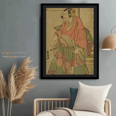 تابلو بوم انتزاعی - ایچیکاوا دانجورو – تابلو نقاشی هوکوسای - اسپو دکور