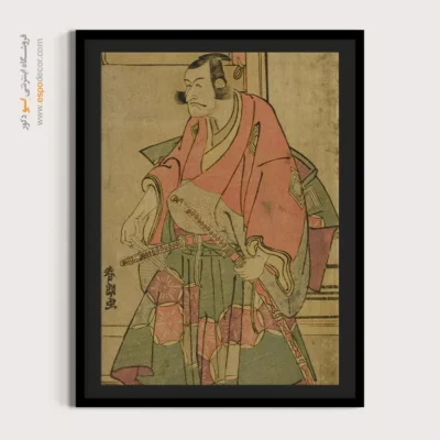 تابلو بوم انتزاعی - ایچیکاوا دانجورو – تابلو نقاشی هوکوسای - اسپو دکور