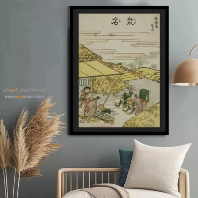 تخفیف خرید تابلو - کووانا – تابلو نقاشی هوکوسای - اسپو دکور