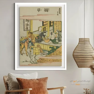 خرید تابلو با ارسال رایگان - ماریکو – تابلو نقاشی هوکوسای - اسپو دکور