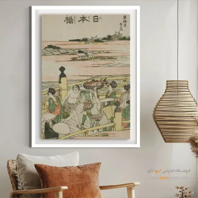 خرید تابلو سفارشی - میشیما – تابلو نقاشی هوکوسای - اسپو دکور