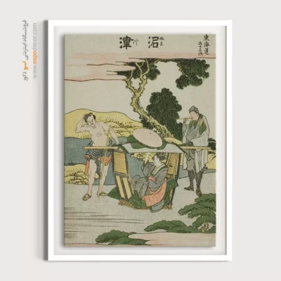 تابلو بوم بزرگ - نیهونباشی – تابلو نقاشی هوکوسای - اسپو دکور