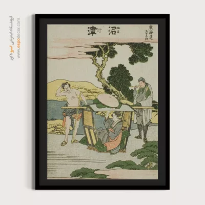 تابلو بوم بزرگ - نیهونباشی – تابلو نقاشی هوکوسای - اسپو دکور