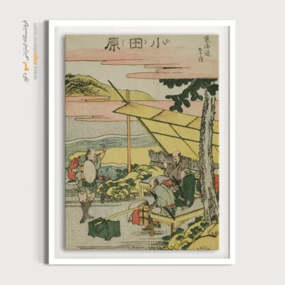 تابلو دیواری مربعی - مایساکا – تابلو نقاشی هوکوسای - اسپو دکور