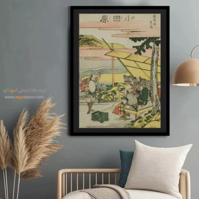 تابلو دیواری مربعی - مایساکا – تابلو نقاشی هوکوسای - اسپو دکور