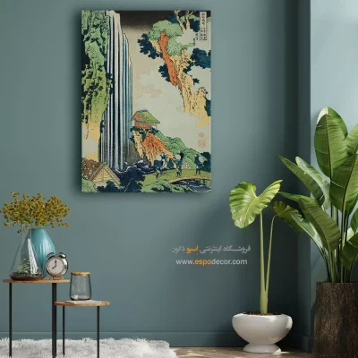 تابلو افقی برای پذیرایی - اوکیتسو – تابلو نقاشی هوکوسای - اسپو دکور